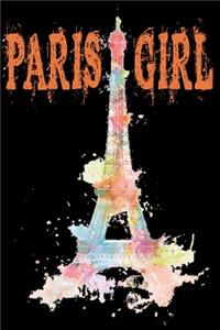 Paris Girl Travel Notebook Journal