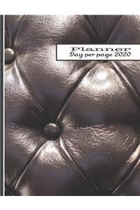 Day per page planner 2020