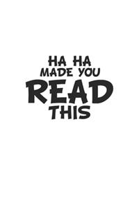 Haha made you read this