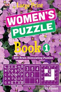 Large Print WOMEN'S PUZZLE Book 1