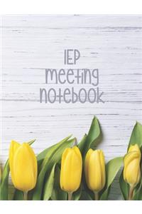 IEP Meeting Notebook