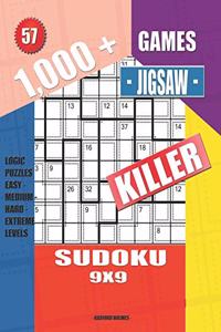 1,000 + Games jigsaw killer sudoku 9x9