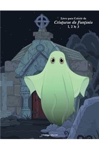 Livro para Colorir de Criaturas da Fantasia 1, 2 & 3