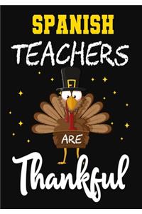 Spanish Teachers Are Thankful