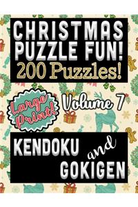 Christmas Puzzle Fun! 200 Puzzles!