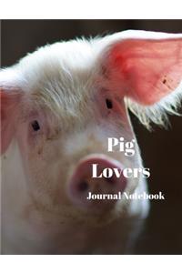 Pig Lovers Journal Notebook