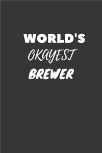 World's Okayest Brewer Notebook