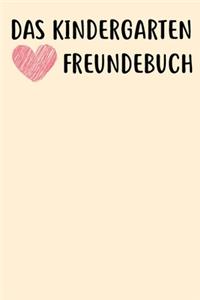 Das Kindergarten Freundebuch