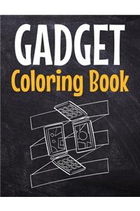 Gadget Coloring Book: Awesome Coloring Book For Teen Kids And Adults