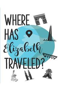 Where Has Elizabeth Traveled?