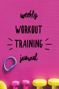 Weekly Workout Training Journal