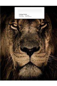 Lion Composition Book