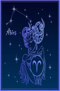 Aries: Zodiac Astrology Symbol Star Sign Gift Journal
