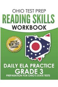 Ohio Test Prep Reading Skills Workbook Daily Ela Practice Grade 3