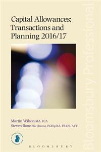 Capital Allowances Transactions and Planning 2016/17