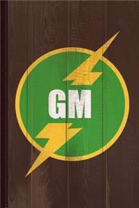 Groomsmen GM LOGO Journal Notebook