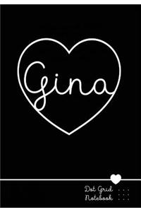 Gina Dot Grid Notebook