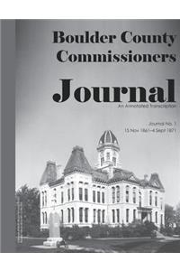 Boulder County Commissioner's Journal, 1861-1871