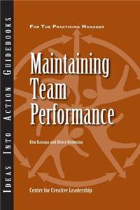 Maintaining Team Performance