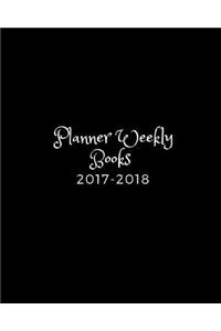 Planner Weekly Books 2017-2018