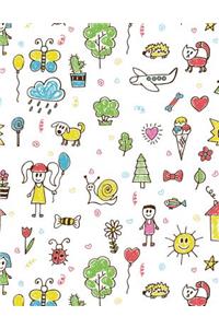 Snails and Sun Giant Sketchbook