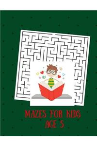 Mazes for Kids Age 5