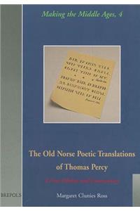 Old Norse Poetic Translations of Thomas Percy