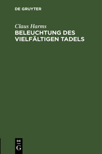 Beleuchtung Des Vielfältigen Tadels