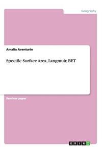 Specific Surface Area, Langmuir, BET