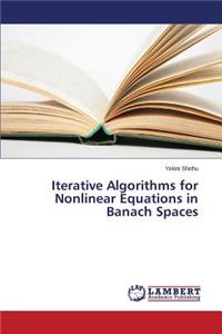 Iterative Algorithms for Nonlinear Equations in Banach Spaces