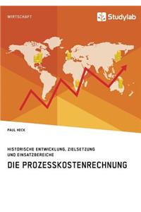 Prozesskostenrechnung. Historische Entwicklung, Zielsetzung und Einsatzbereiche