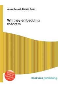 Whitney Embedding Theorem