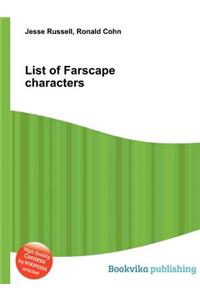 List of Farscape Characters