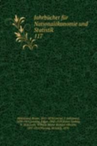 Jahrbucher fur Nationalokonomie und Statistik