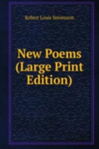 New Poems (Large Print Edition)