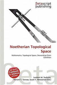 Noetherian Topological Space