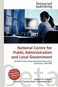 National Centre for Public Administration and Local Government
