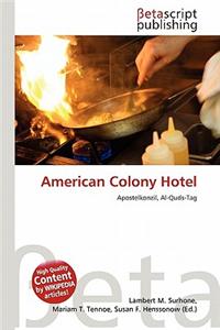 American Colony Hotel