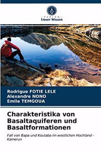 Charakteristika von Basaltaquiferen und Basaltformationen