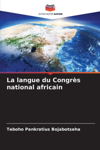 langue du Congrès national africain