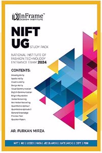 NIFT UG (B.Des) Study Pack for 2024(as per new syllabus): 13 books with Previous year Question Paper