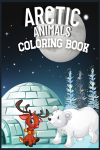 Arctic Animals Coloring Book