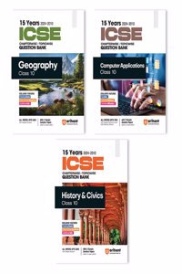 ICSE Chapterwise Solved Papers (2023-2005) - Computer Applications, History & Civics, Geography Class 10 (EditionI)