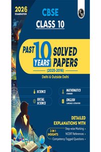 PW CBSE Class 10 PYQs - Past 10 Years Solved Papers For 2025-2026 Exams | Delhi & Outside Delhi Science, Mathematics, Social Science, English | NCERT Reference with Steps Marking