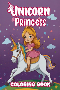 Unicorn Princess Coloring book