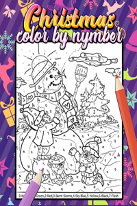 Christmas Color By Number