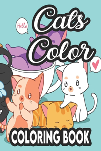 Cats Coloring Book