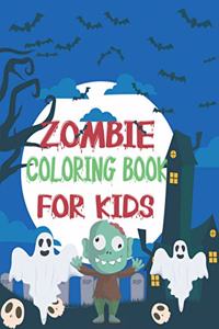 Zombie Coloring Book for Kids