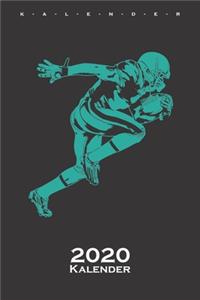 Footballspieler Kalender 2020