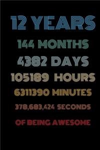 12 years of being awesome